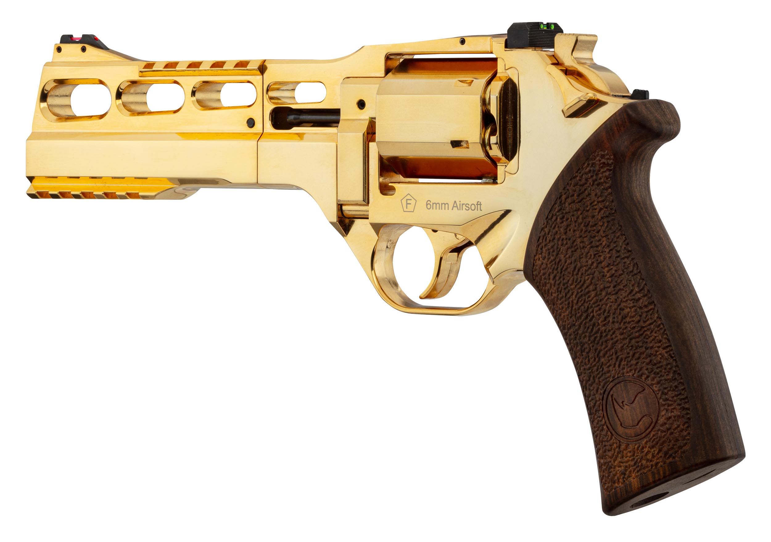 Photo Airsoft Revolver Chiappa Rhino 60DS GOLD 18K 1J limited Edition